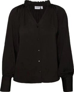 VERO MODA VMGEORGINA LS SHIRT VMA Dames Blouse - Maat S