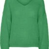 VERO MODA VMERIN LS V-NECK PULLOVER GA BOO Dames Trui - Maat XL