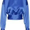 Vero Moda VMKARINA LS TIE TOP Dames Top DAZZLING BLUE Maat - M