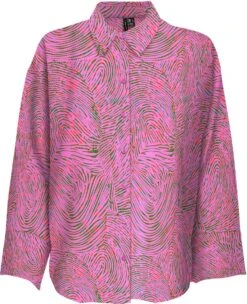 Vero Moda VMPEPPER AYA LS SHIRT WVN Dames Top Cyclamen - Maat S
