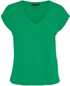 VERO MODA VMFILLI SS V-NECK TEE GA NOOS Dames Top - Maat M