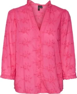 VERO MODA VMSALA 3/4 SHIRT WVN BTQ Dames Blouse - Maat S