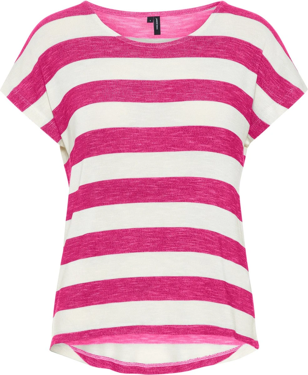 VERO MODA VMWIDE STRIPE S/L TOP GA JRS NOOS Dames Top - Maat XS 1 VERO MODA VMWIDE STRIPE S/L TOP GA JRS NOOS Dames Top - Maat XS